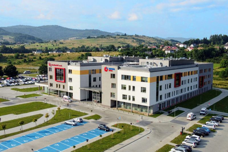 Żywiec ma nowy szpital dzięki współpracy z kanadyjską firmą. Łączy publiczną opiekę zdrowotną (NFZ) z prywatną