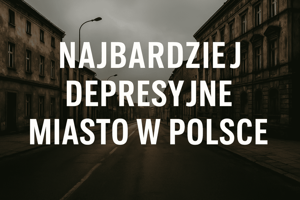 Najbardziej depresyjne miasto w Polsce – diagnoza przygnębienia